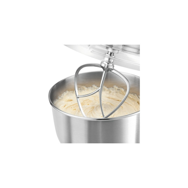 Clatronic Knetmaschine KM 3709, Küchenmaschine(titan, 1.000 Watt)