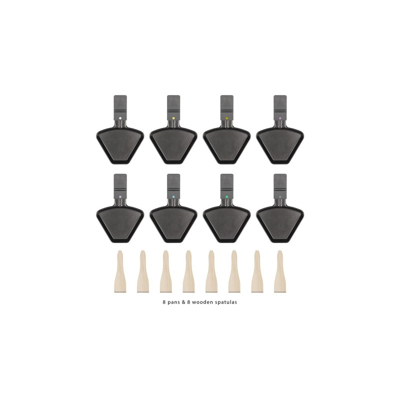 Clatronic Raclette-Grill RG 3776(schwarz/silber)