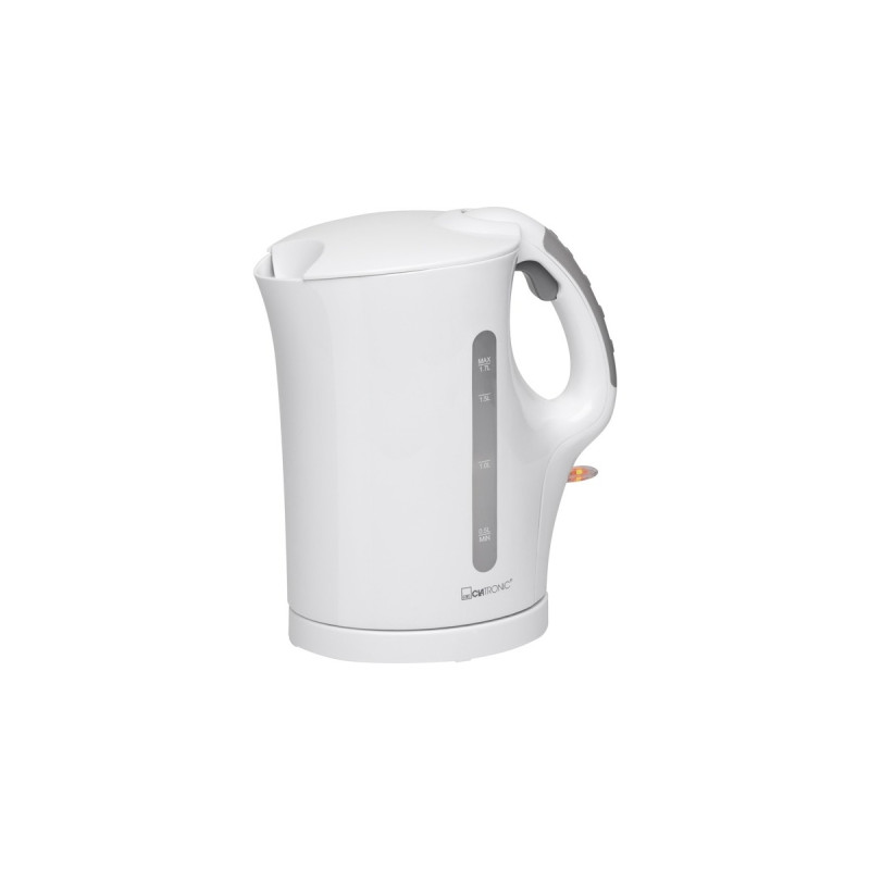 Clatronic Wasserkocher WK 3445(weiß/grau, 1,7 Liter)
