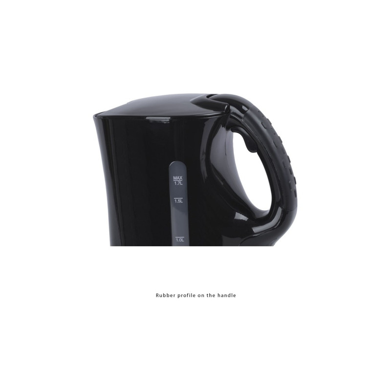 Clatronic Wasserkocher WK 3445(schwarz, 1,7 Liter)