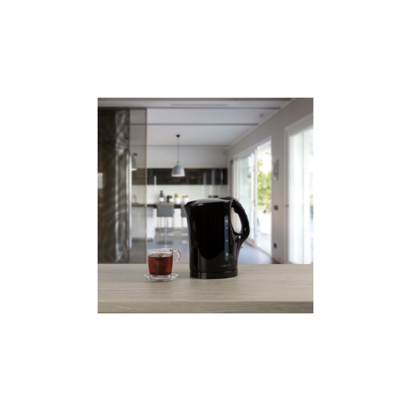 Clatronic Wasserkocher WK 3445(schwarz, 1,7 Liter)