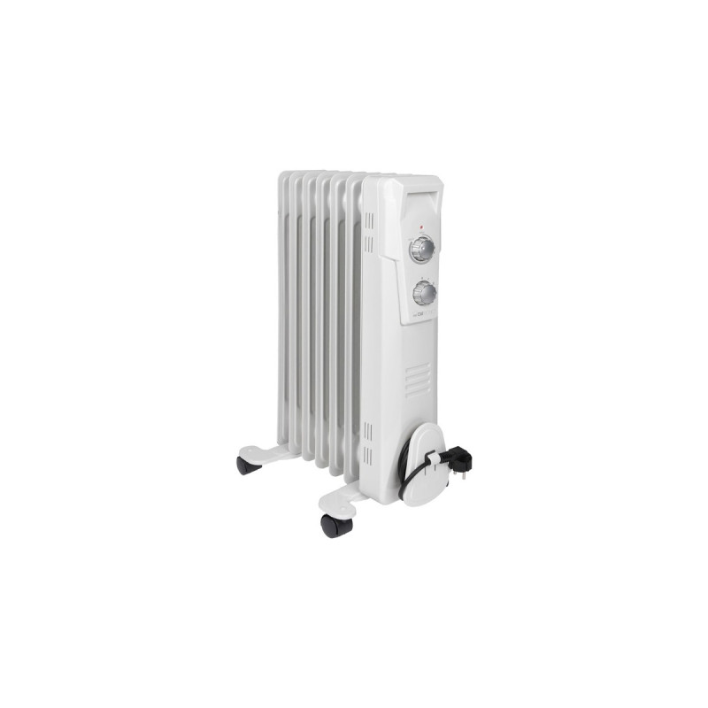 Clatronic Ölradiator RA 3735(weiß, 7 Heizrippen)