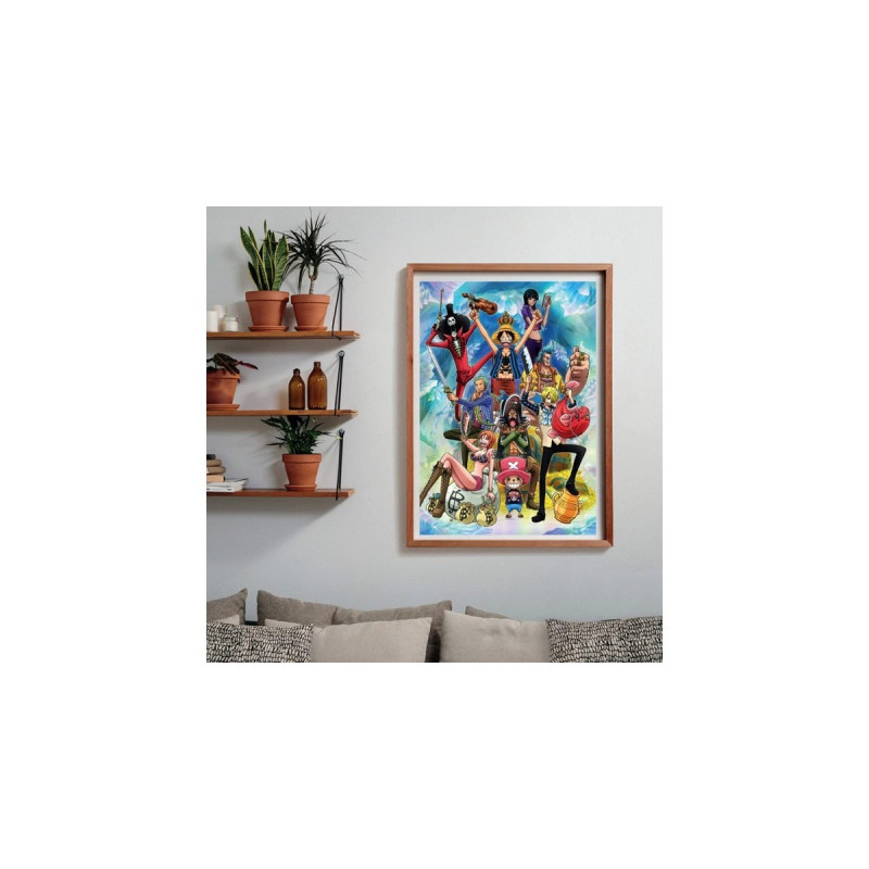 Clementoni Animé Collection - One Piece, Puzzle(1000 Teile, Hochformat)