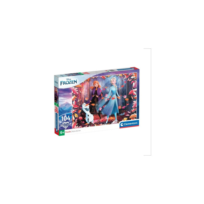 Clementoni Brilliant - Disney Frozen 2, Puzzle(104 Teile)