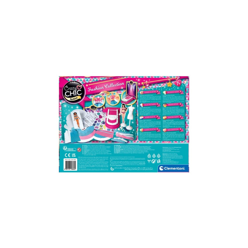 Clementoni Crazy Chiq - Mode-Kollektion, Basteln