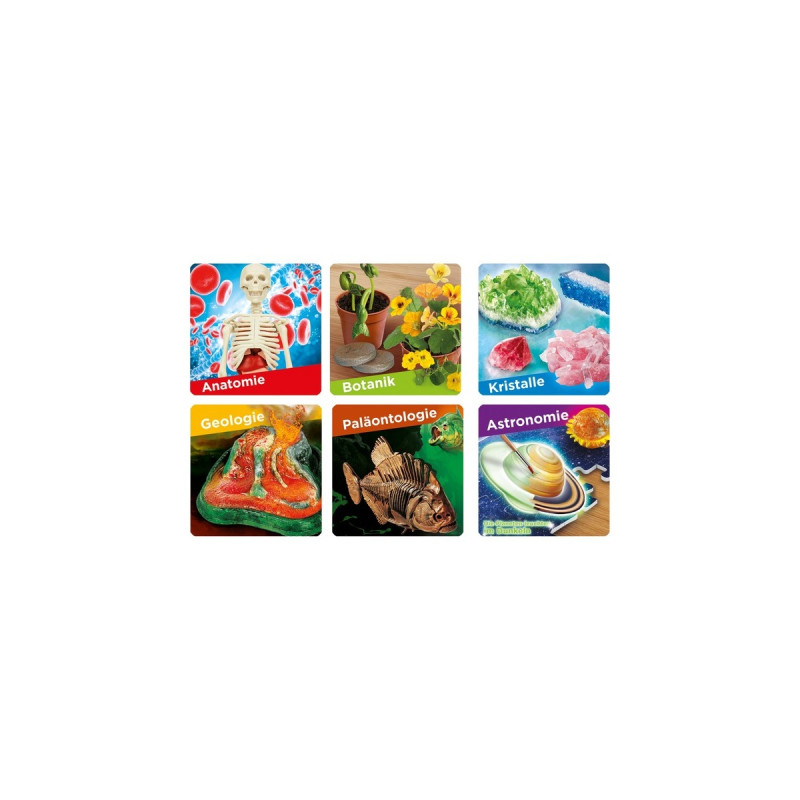 Clementoni Das Maxi-Set der Naturwissenschaften, Experimentierkasten