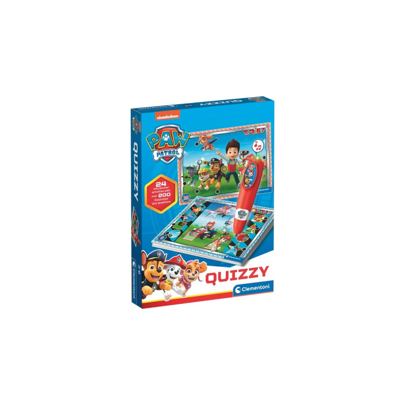 Clementoni E-Lektor Quiz Basic Paw Patrol, Lernspiel
