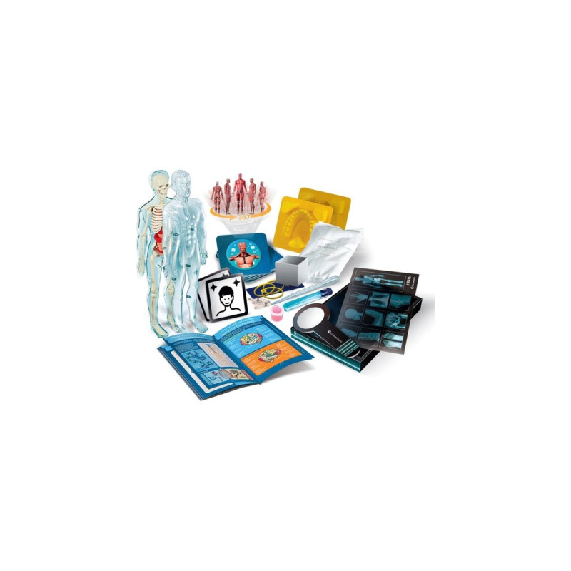 Clementoni Entdecke den menschlichen Körper, Experimentierkasten