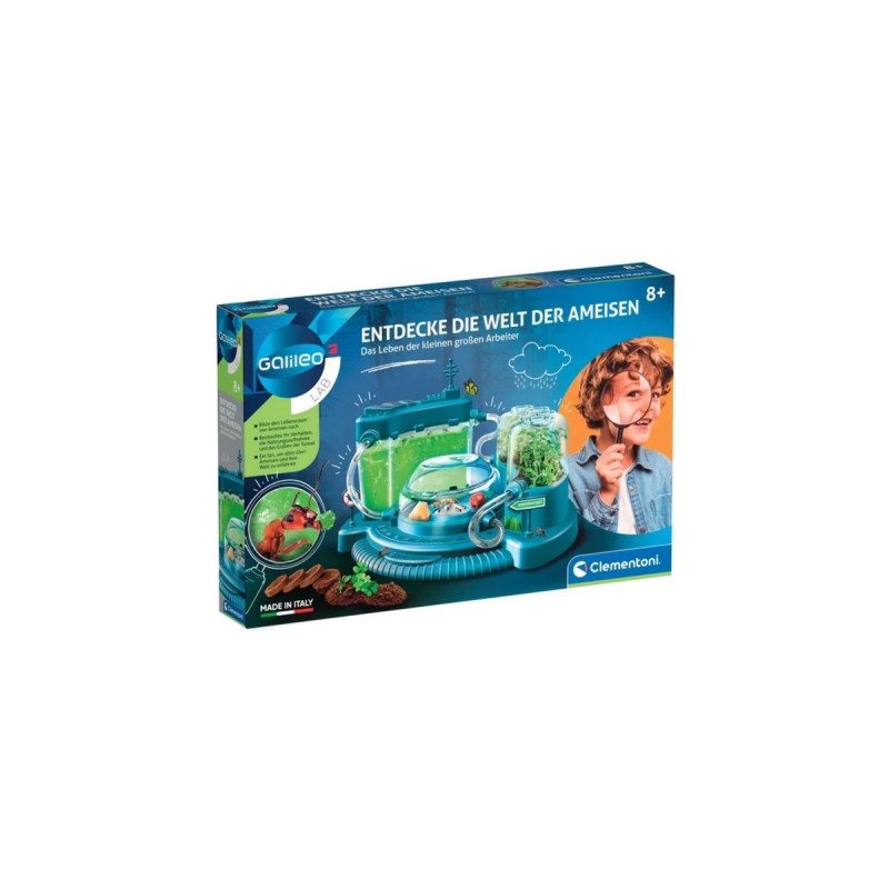 Clementoni Entdecke die Welt der Ameisen, Experimentierkasten