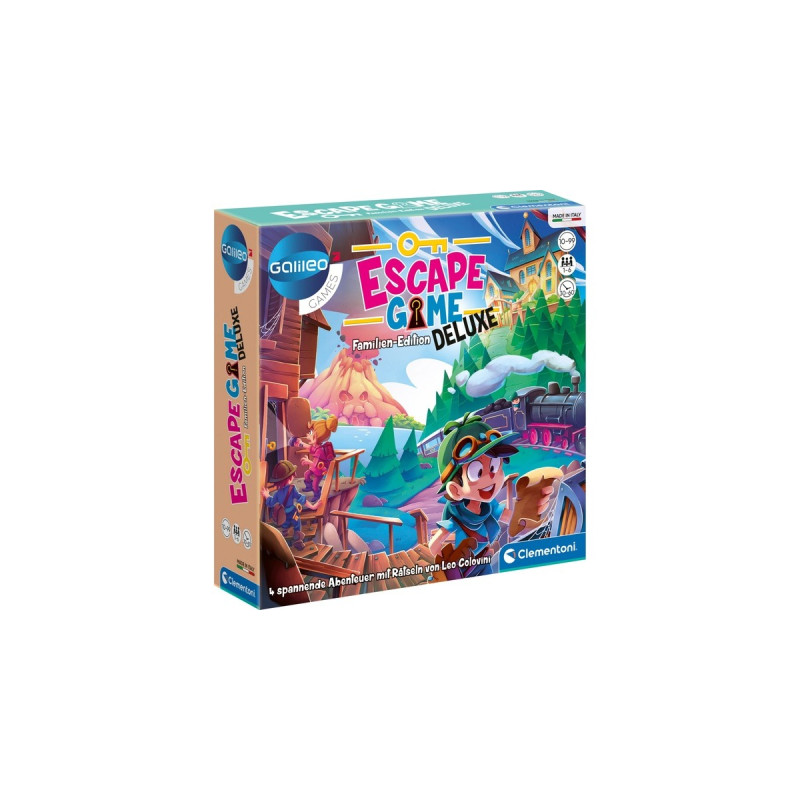 Clementoni Escape Game Deluxe, Partyspiel