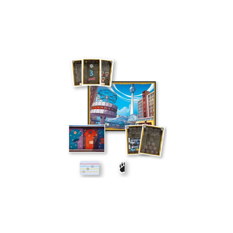 Clementoni Escape Game - Abenteuer in Berlin, Partyspiel