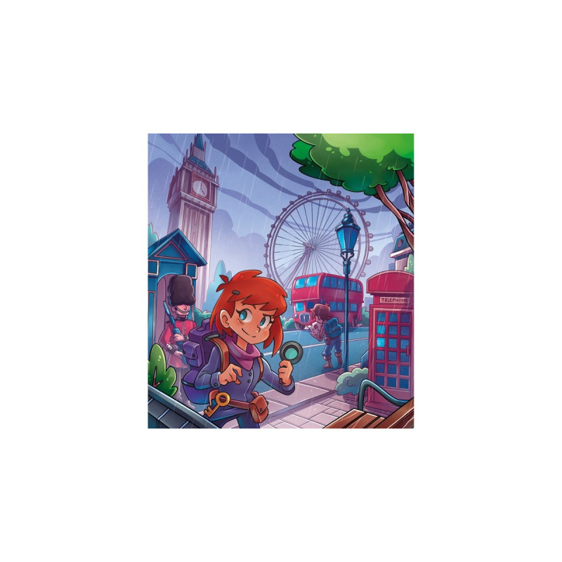 Clementoni Escape Game - Abenteuer in London, Partyspiel