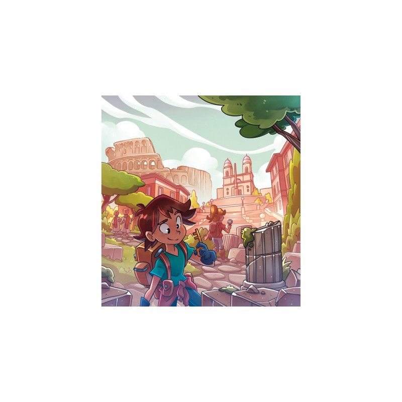 Clementoni Escape Game - Abenteuer in Rom, Partyspiel