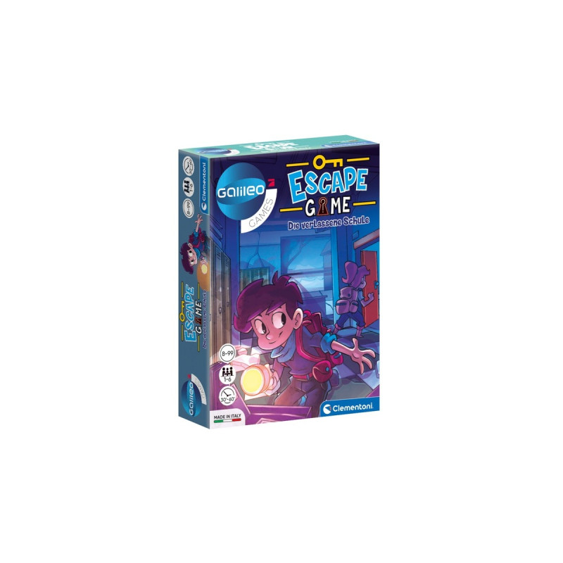 Clementoni Escape Game - Die verlassene Schule, Partyspiel