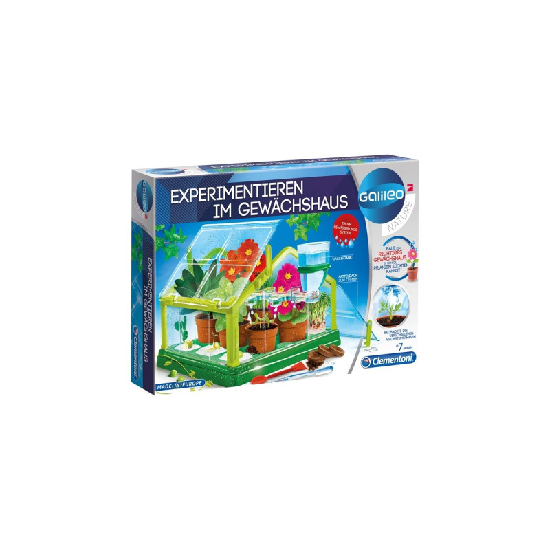 Clementoni Experimentieren im Gewächshaus, Experimentierkasten