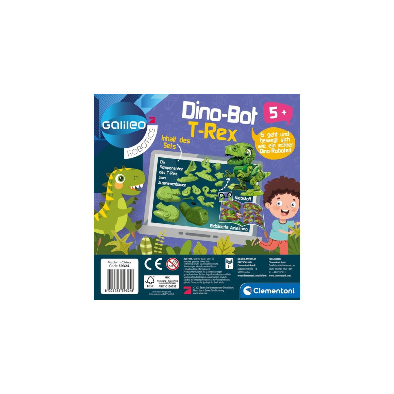 Clementoni Galileo Robotics DinoBot T-Rex, Spielfigur