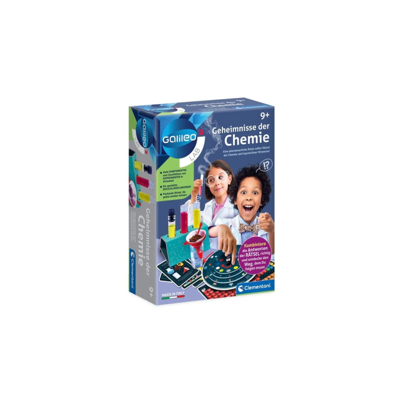 Clementoni Geheimnisse der Chemie, Experimentierkasten