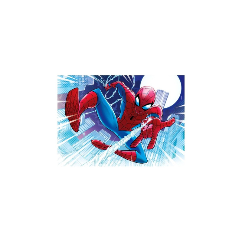 Clementoni Glowing Lights - Marvel Spiderman, Puzzle(104 Teile)