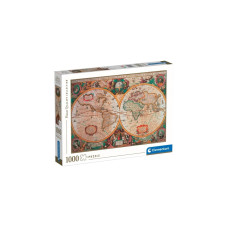 Clementoni High Quality Collection - Antike Karte, Puzzle(1000 Teile)