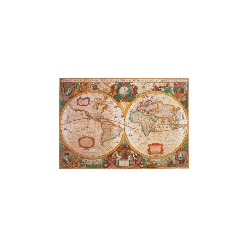 Clementoni High Quality Collection - Antike Karte, Puzzle(1000 Teile)
