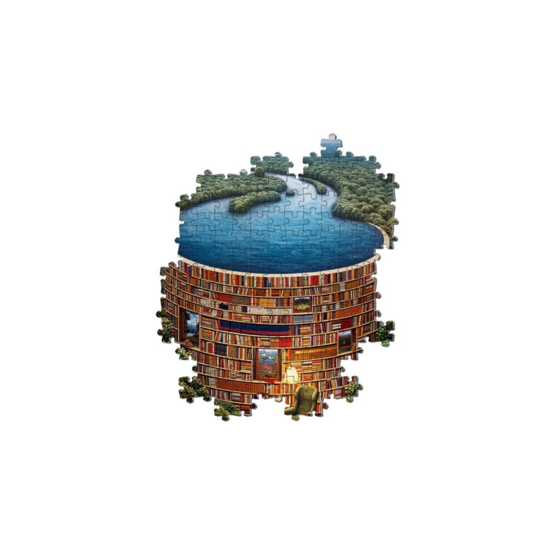 Clementoni High Quality Collection - Bibliodame, Puzzle(1000 Teile)