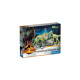 Clementoni Jurassic World 3 - Ausgrabungs-Set Triceratops & Velociraptor, Experimentierkasten