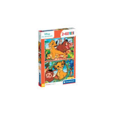 Clementoni Kinderpuzzle Supercolor - Disney Der König der Löwen( 2x 60 Teile)