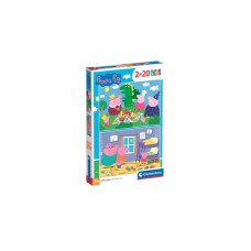 Clementoni Kinderpuzzle Supercolor - Peppa Pig( 2x 20 Teile)