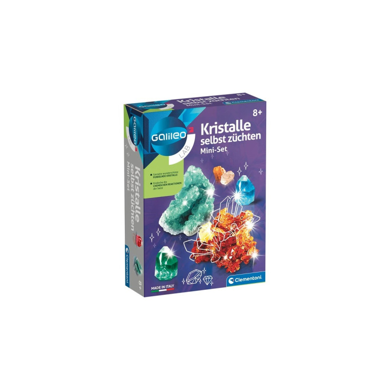 Clementoni Kristalle selbst züchten Mini-Set, Experimentierkasten