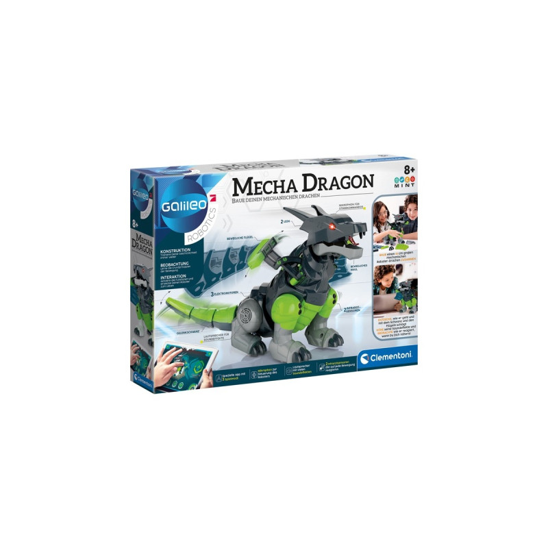 Clementoni Mecha Dragon, Experimentierkasten