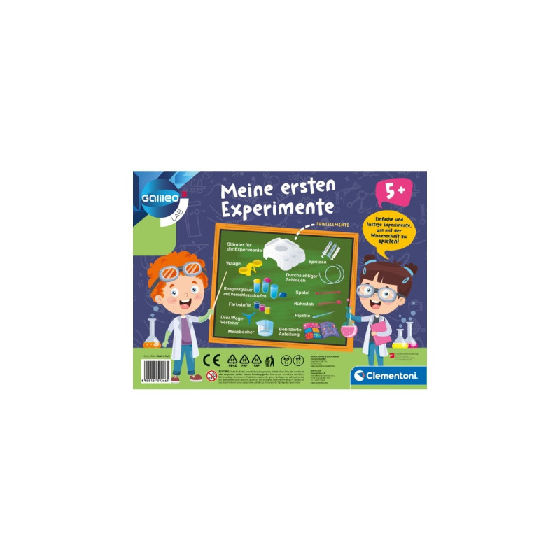Clementoni Meine ersten Experimente, Experimentierkasten