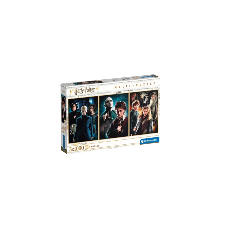 Clementoni Multi-Puzzle - Wizarding World Harry Potter(3x 1000 Teile)