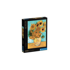 Clementoni Museum Collection: Van Gogh - Vase mit Sonnenblumen, Puzzle(1000 Teile)