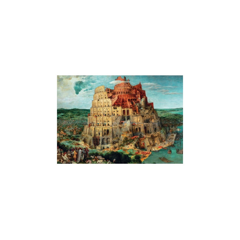 Clementoni Museum Collection: Vermeer - Turmbau zu Babel, Puzzle(1500 Teile)