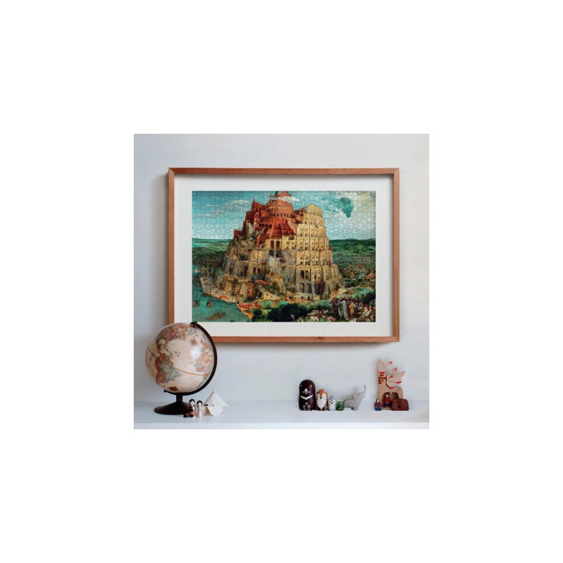 Clementoni Museum Collection: Vermeer - Turmbau zu Babel, Puzzle(1500 Teile)