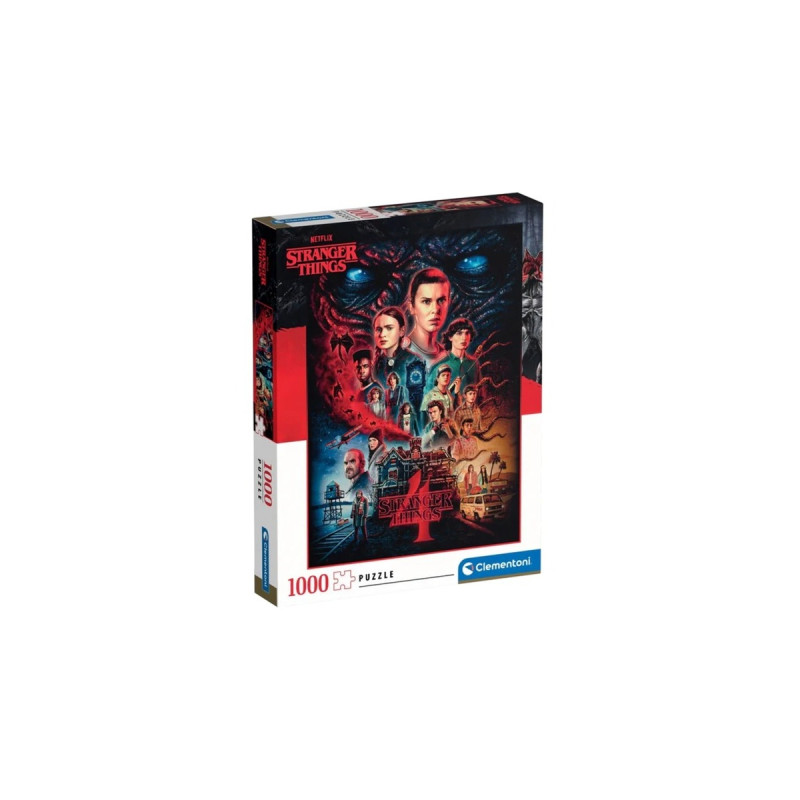 Clementoni Netflix Stranger Things, Puzzle(1000 Teile)