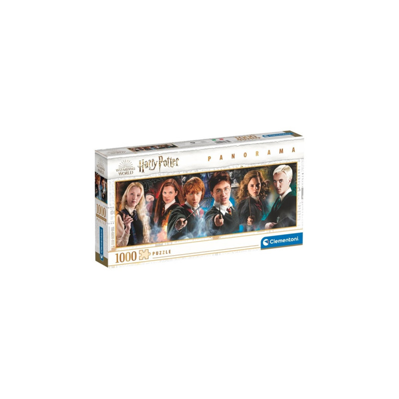 Clementoni Panorama - Wizarding World Harry Potter, Puzzle(1000 Teile)