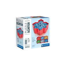 Clementoni Puzzle Sortierer, Aufbewahrungsbox(rot)