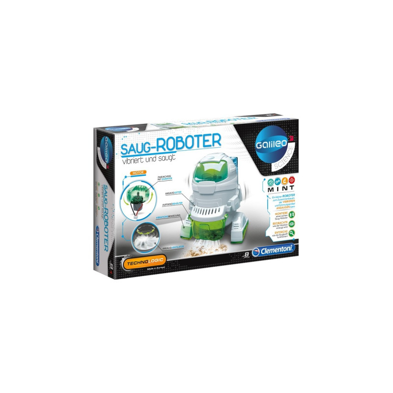 Clementoni Saug-Roboter, Experimentierkasten