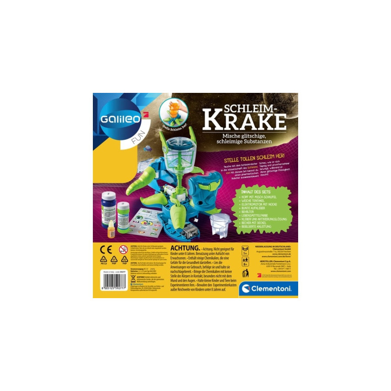 Clementoni Schleim-Krake, Experimentierkasten