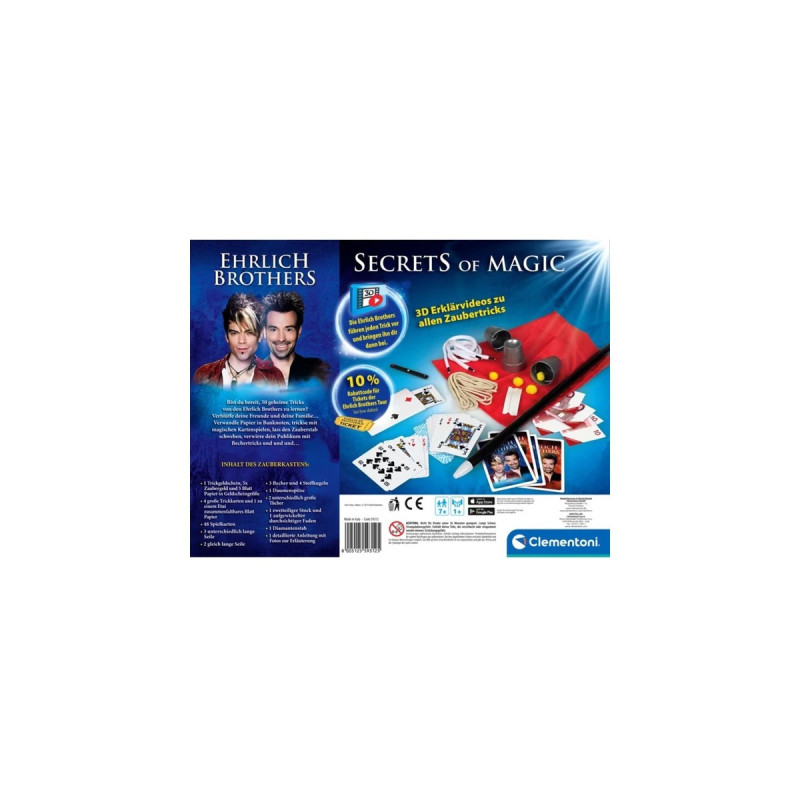Clementoni Secrets of Magic, Zauberkasten