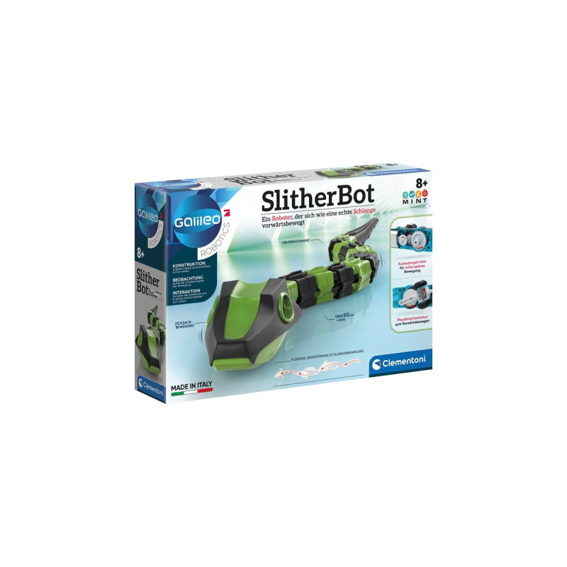 Clementoni SlitherBot, Experimentierkasten