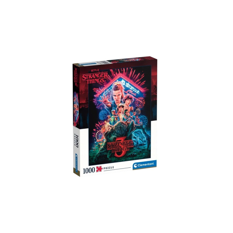 Clementoni Stranger Things, Puzzle(1000 Teile)