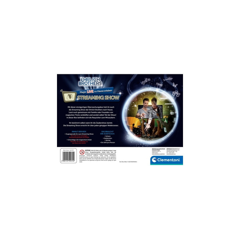 Clementoni Streaming Show, Zauberkasten