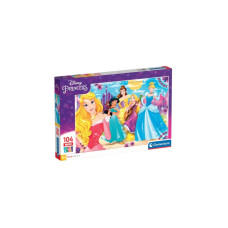 Clementoni Supercolor Maxi - Disney Princess, Puzzle(104 Teile)