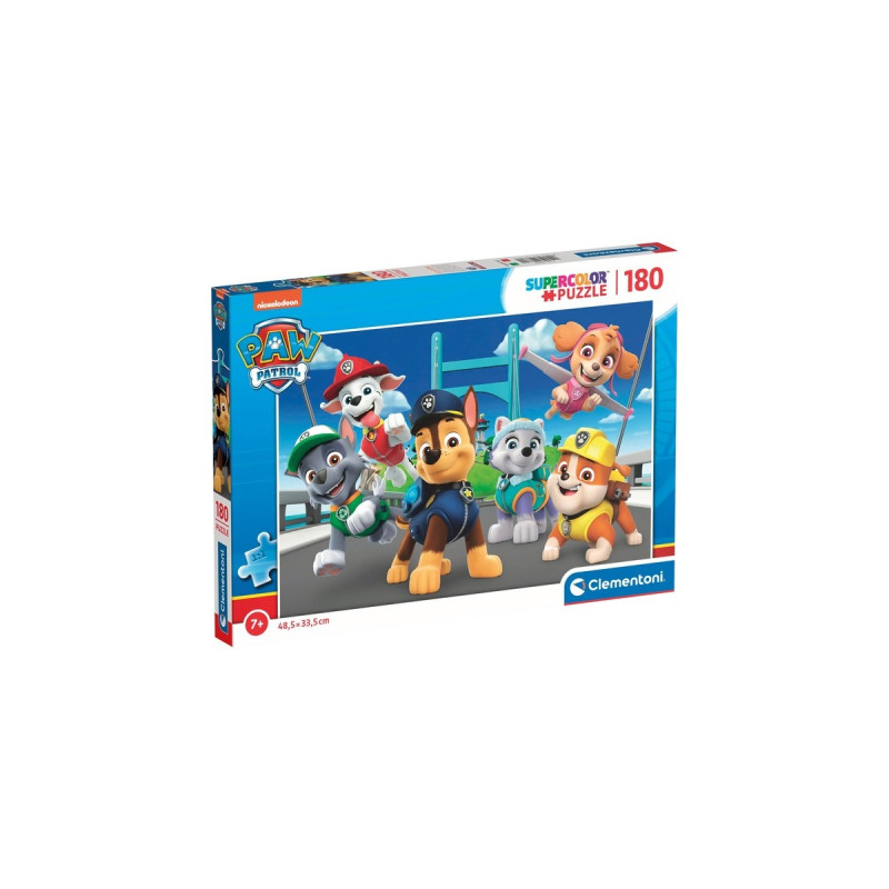 Clementoni Supercolor - Paw Patrol, Puzzle(180 Teile)