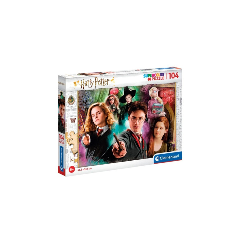 Clementoni Supercolor - Wizarding World Harry Potter, Puzzle(104 Teile)