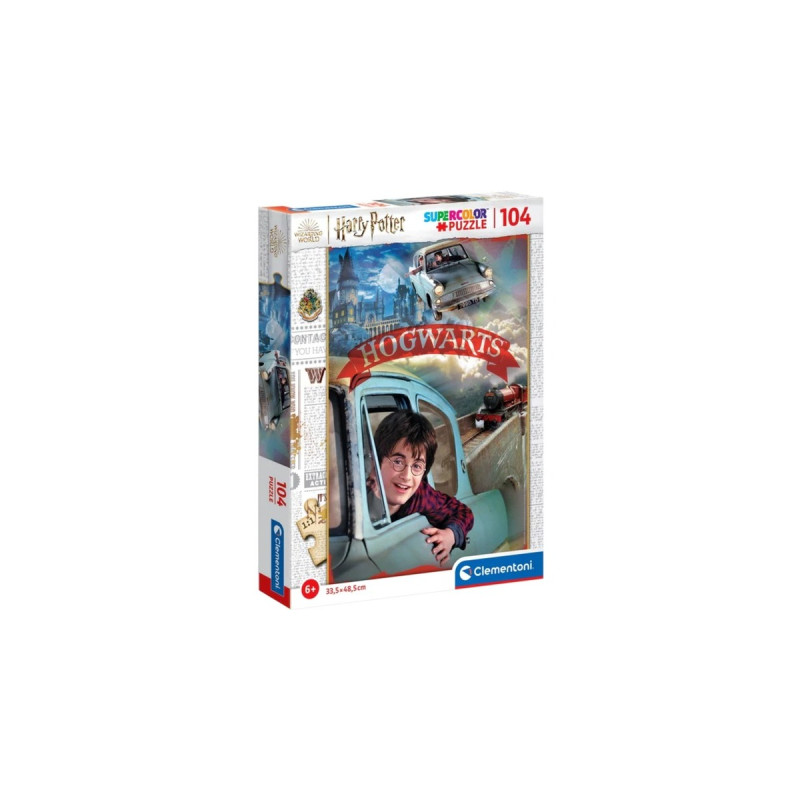 Clementoni Supercolor - Wizarding World Harry Potter, Puzzle(104 Teile)
