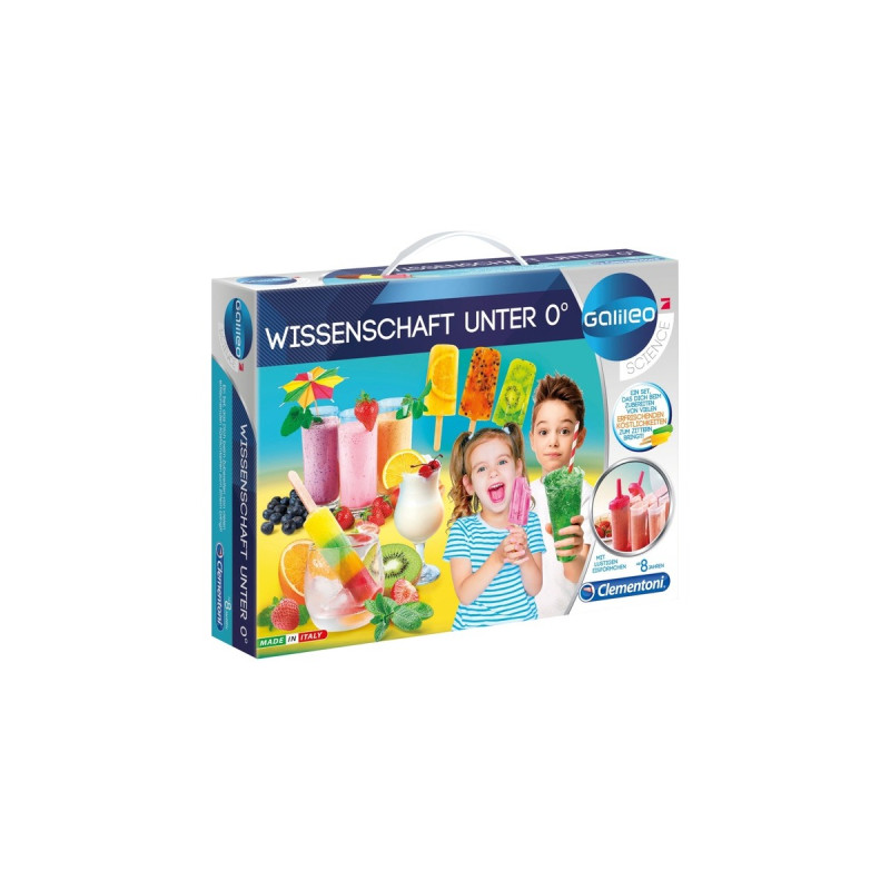 Clementoni Wissenschaft unter 0°, Experimentierkasten
