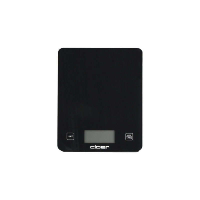 Cloer 6870, Küchenwaage(schwarz)